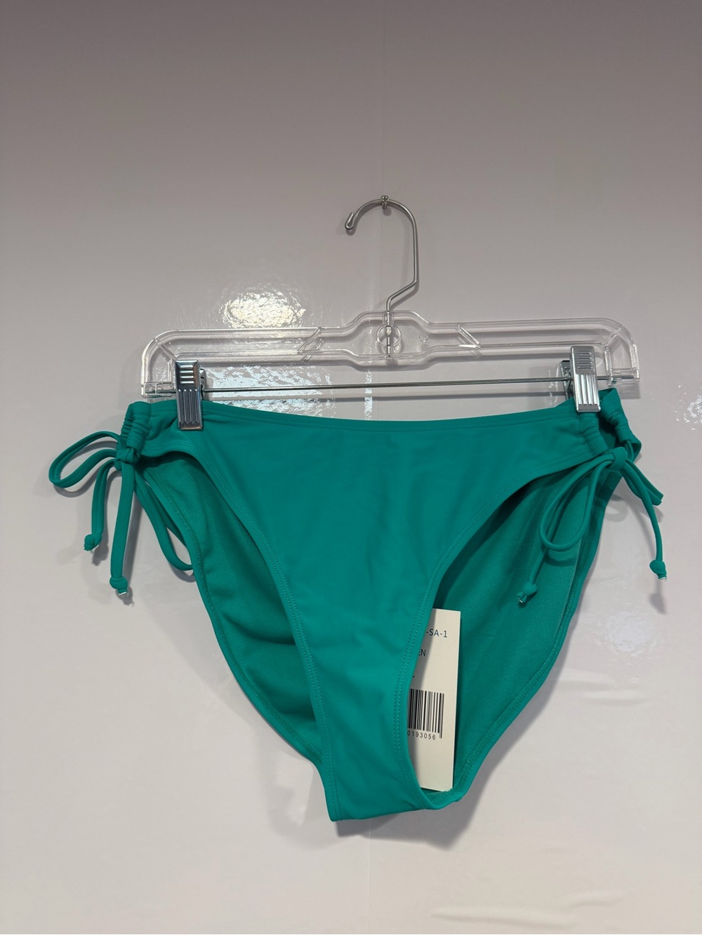 Tie-Side Teal Bikini Bottom - Women Swim NWT poetry in ocean
